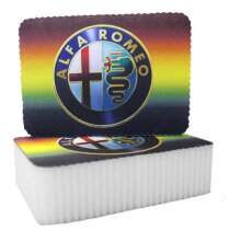 Rechthoekige reclame spons