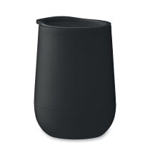 GO PP dubbelwandige beker 300ml Zwart