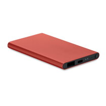 POWERFLAT C 4000 mAh Power Bank Type C Bordeaux