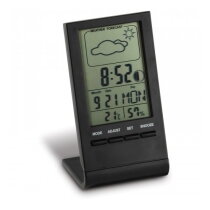 Electronisch weerstation Zwart bedrukken bedrukken