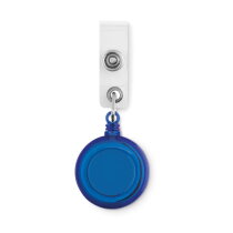 Badgehouder aan koordje blauw bedrukken