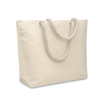 MARRE Strandtas koordhengsel 220gr/m² beige