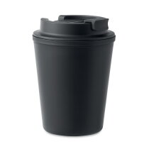 TRIDUS Gerecyclede PP beker 300 ml zwart