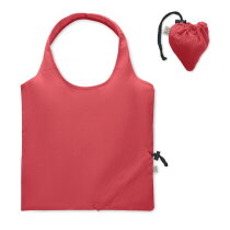CARRIE COLOUR Opvouwbare boodschappentas 140gr/m Rood
