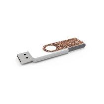 USB stick Twister MaxPrint Wit 64GB