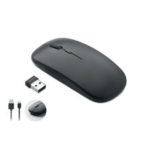 CURV C Oplaadbare draadloze muis zwart