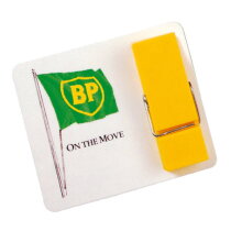 Wandplaatje met knijper