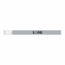 Festivalbandje Budget Slim zilver