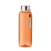 UTAH RPET bottle 50 cl. transparant oranje