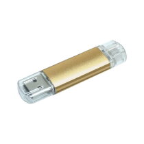 Aluminium On-the-Go (OTG) USB-stick