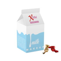 Melkpak met ca. 110 gram metallic sweets