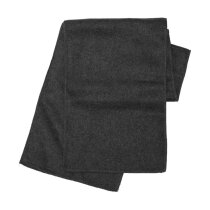 Polyester fleece (200 gr/m²) sjaal Maddison zwart