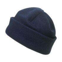 Polyester fleece (200 gr/m²) muts Elliana blauw