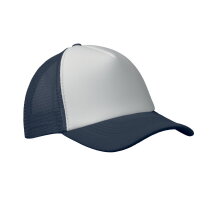 BUBBLE Truckers baseball cap Wit/Donkerblauw