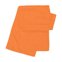 Polyester fleece (200 gr/m²) sjaal Maddison oranje