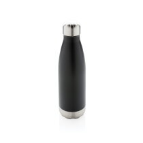 Vacuüm geïsoleerde roestvrijstalen fles, zwart