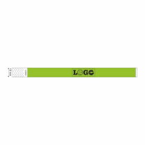 Festivalbandje Budget Slim neon-groen