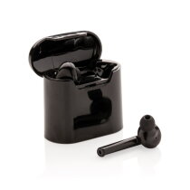 Liberty draadloze oordopjes in oplaadcase, zwart