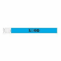 Festivalbandje Budget Wide neon-blauw