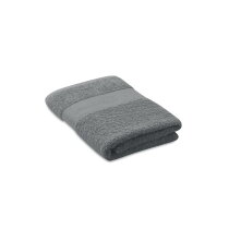 SERRIE Handdoek organisch 50x30cm grijs