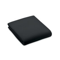 BOGGDA RPET fleece deken 130gr/m² zwart