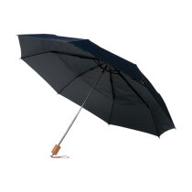Polyester (190T) paraplu Janelle blauw