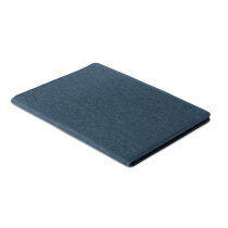 CASOVE 300D RPET A4 portfolio Blauw
