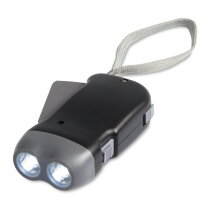 ROBIN LED zaklamp zwart bedrukken