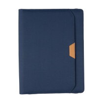 rPET map A4 Jasmin blauw