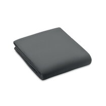 BOGGDA RPET fleece deken 130gr/m² donker grijs