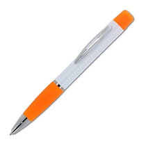 Balpen Hawaii met driekleurige tekstmarker
