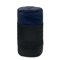 MUSALA RPET RPET fleece reisdeken blauw
