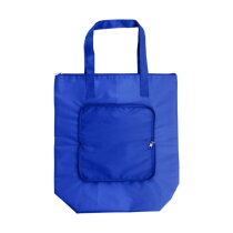 Polyester opvouwbare koeltas Hal donkerblauw