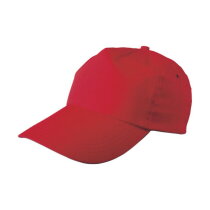 Katoenen twill pet Lisa rood