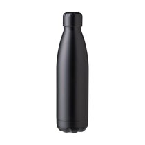 RVS dubbelwandig fles (500 ml) Amara zwart