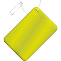 RFX™ kleine rechthoekige reflecterende pvc hanger