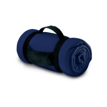 STAVENGER Fleece deken blauw bedrukken