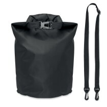 BOLSAIBLE + Waterdichte tas 210T RPET 5L Zwart