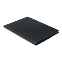 HORAS 300D RPET A4 portfolio zwart