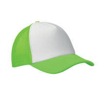 BUBBLE Truckers baseball cap Neon Groen