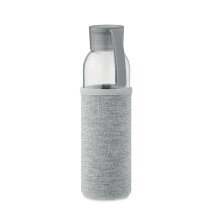 EBOR Gerecyclede glazen fles 500 ml grijs