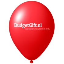 Reclameballonnen (85/95)-rood bedrukken