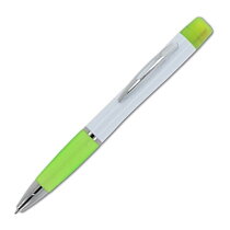 Balpen Hawaii met driekleurige tekstmarker