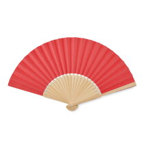 FANNY PAPER Waaier bamboe rood
