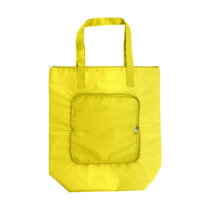 Polyester opvouwbare koeltas Hal geel