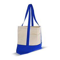 Strandtas katoenen canvas OEKO-TEX® 280g/m² 42x10x30cm
