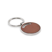 LIRCLE Ronde sleutelhanger Bruin