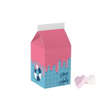 Melkpak met ca. 85 gr. Vruchtenhartjes