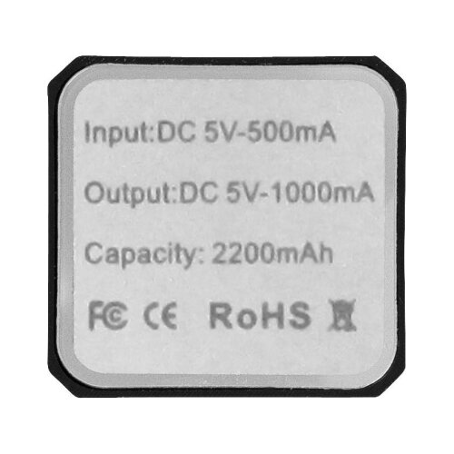 Volt aluminium powerbank 2200 mAh