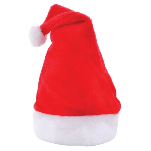 Luxe Kerstmuts Rood acc. Wit